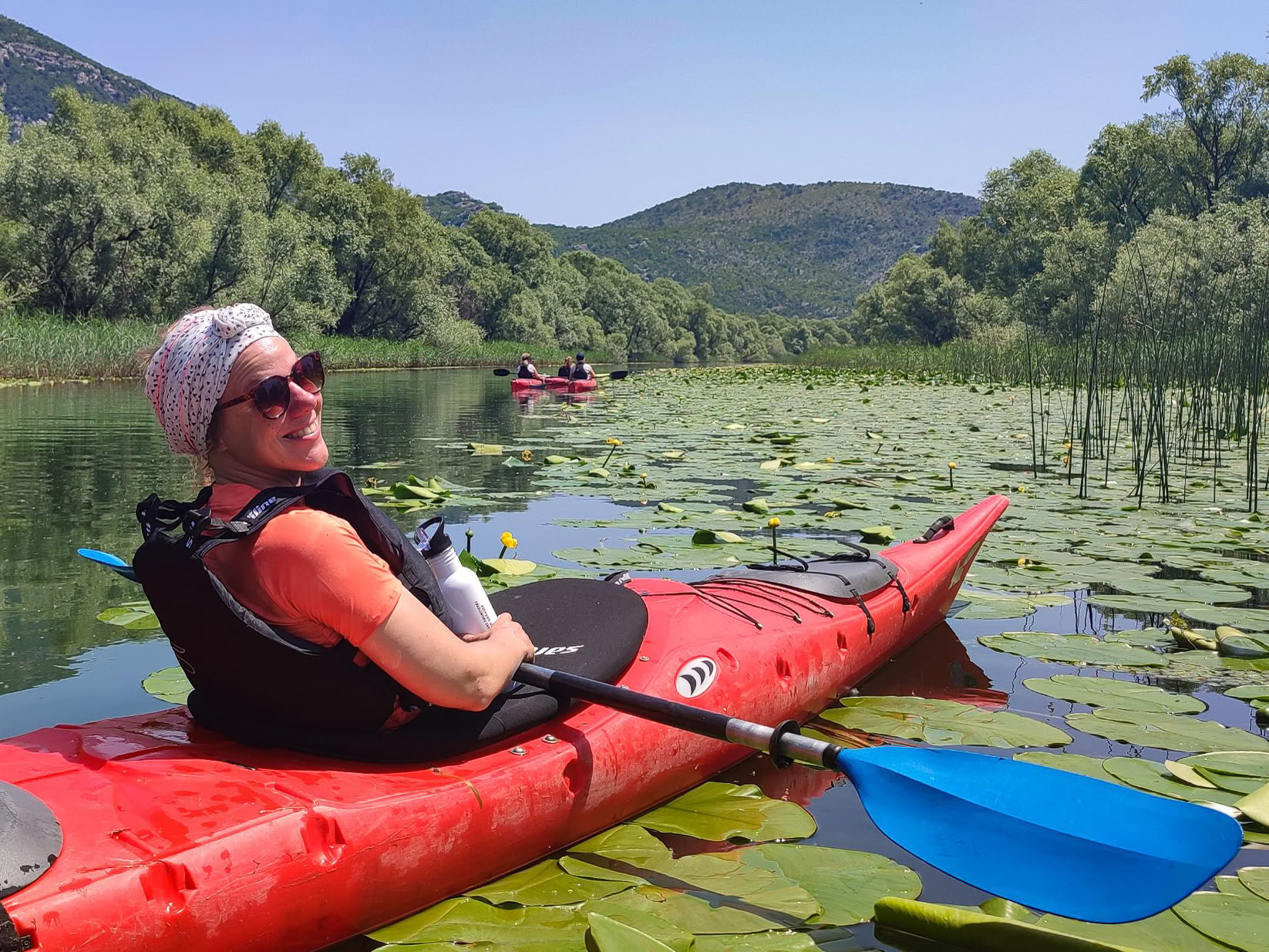 7 Day Kayaking Holiday, Lake Skadar