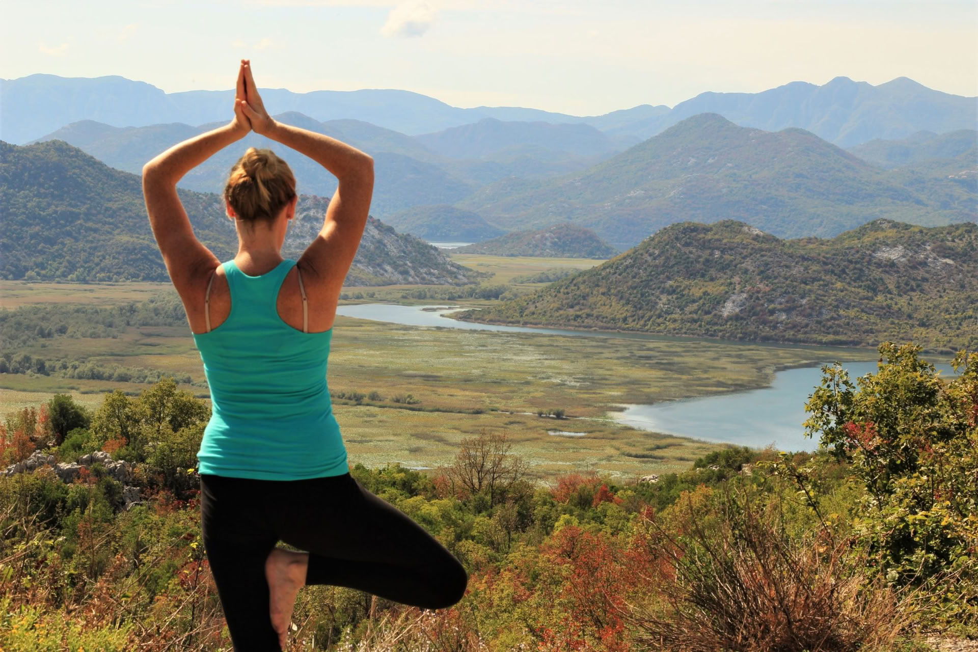 7 Day Breathing in Nature Yoga holiday at Lake Skadar, Montenegro