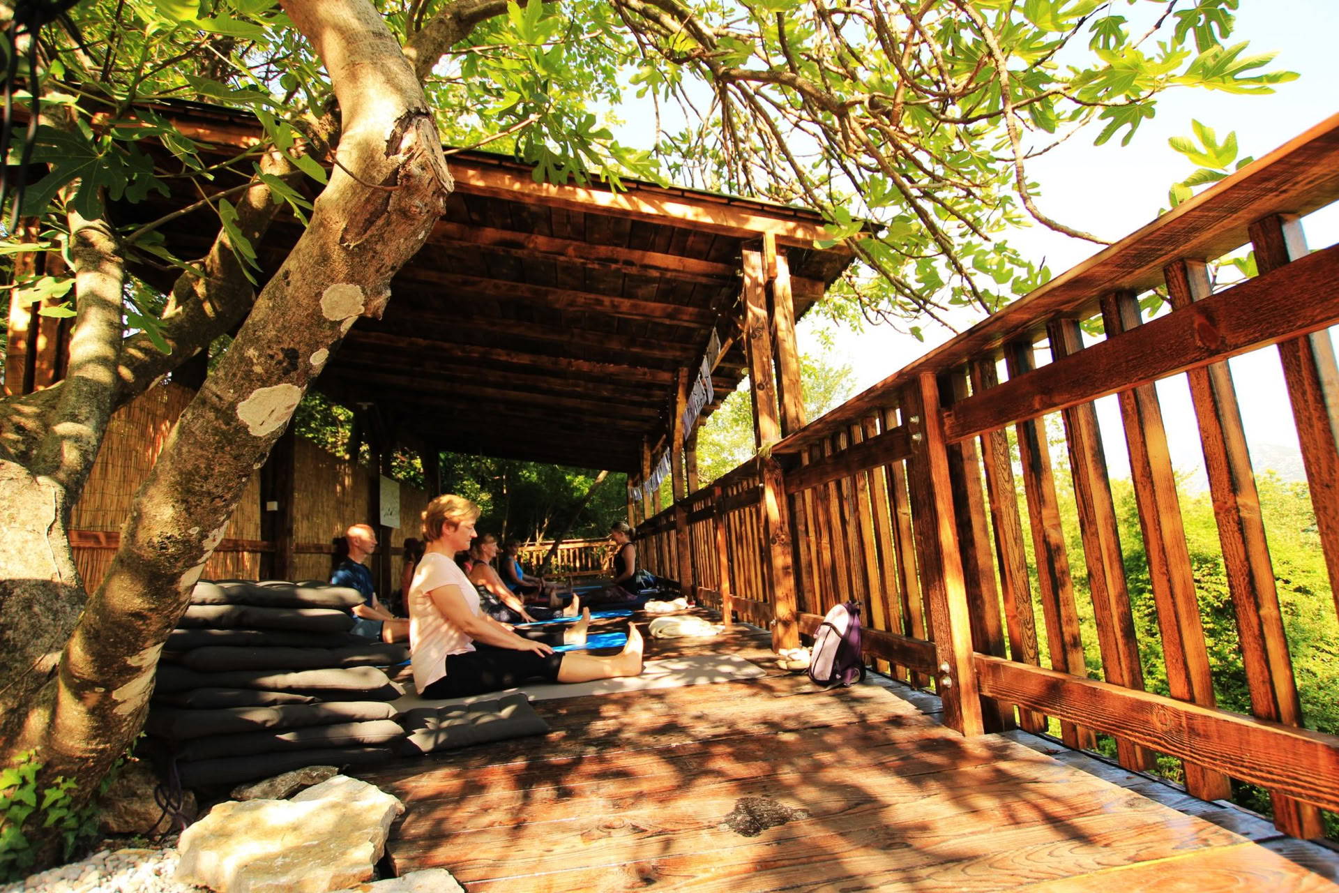 7 Day Breathing in Nature Yoga holiday at Lake Skadar, Montenegro
