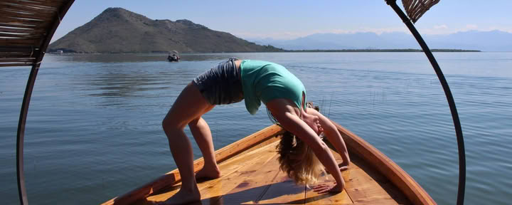 7 Day Breathing in Nature Yoga holiday at Lake Skadar, Montenegro