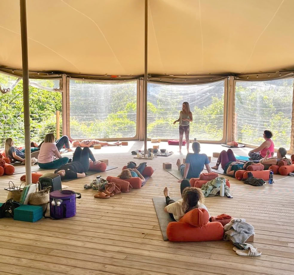 Devon TreeTop Yoga Retreat