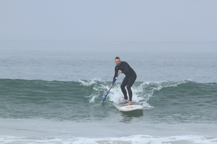 Stand up surf & yoga