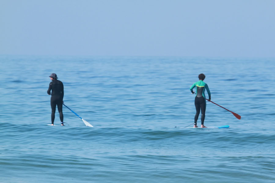 Stand up surf & yoga