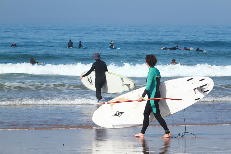 Stand up surf & yoga
