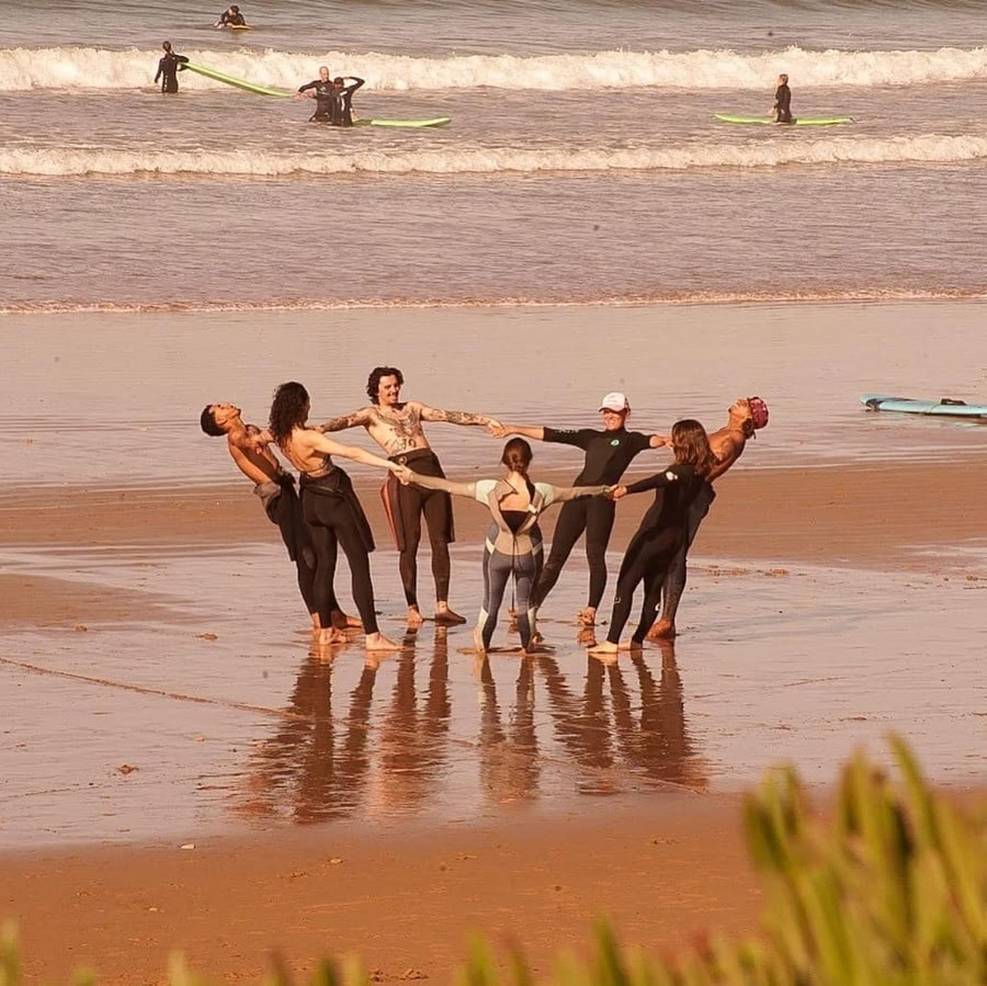 Stand up surf & yoga