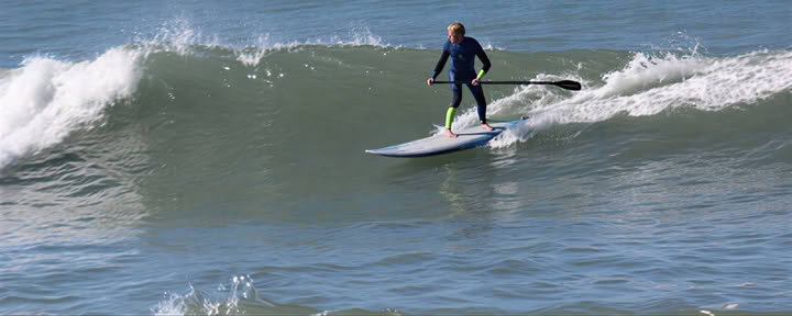 Stand up surf & yoga
