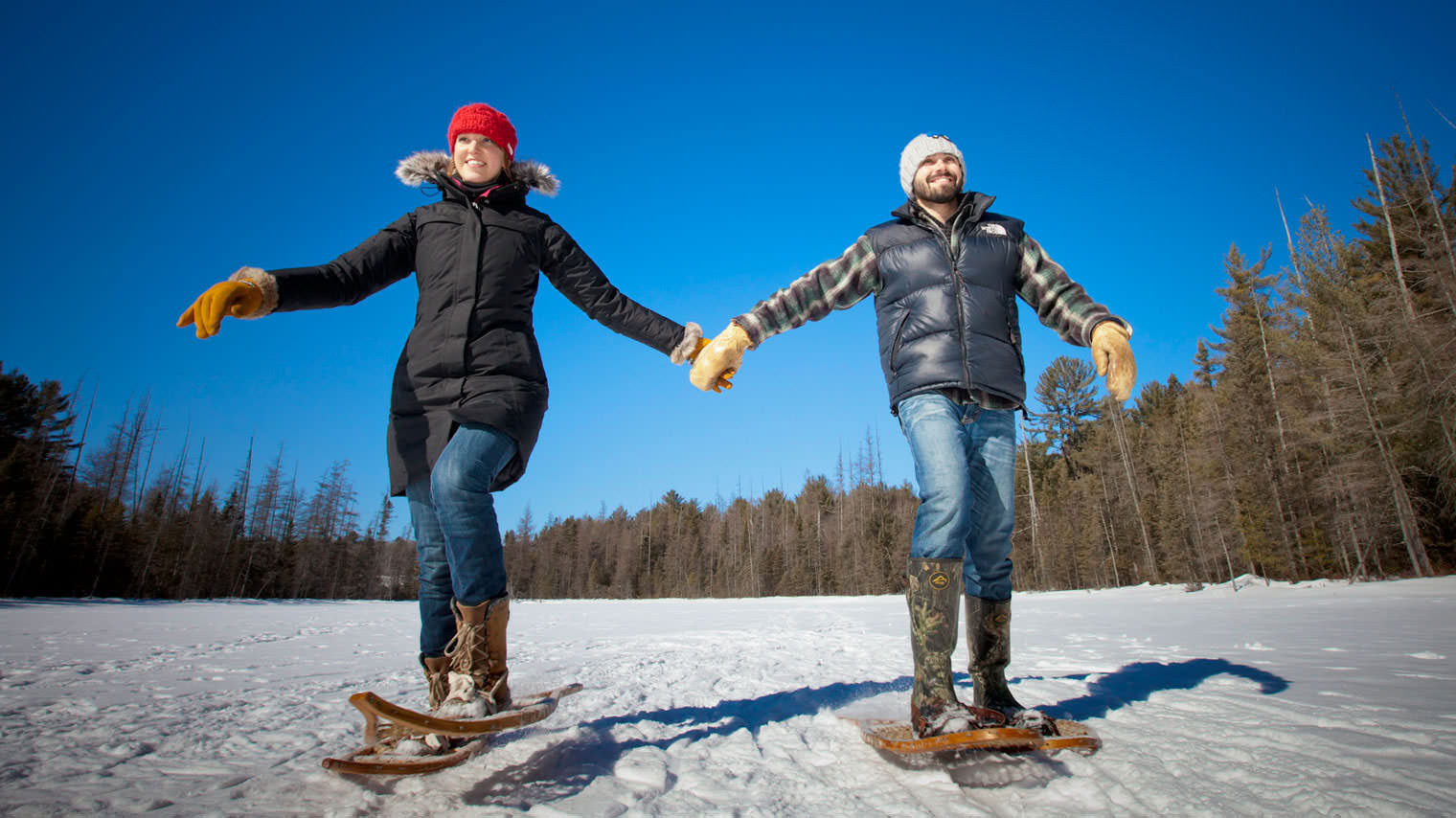 Snowshoeing