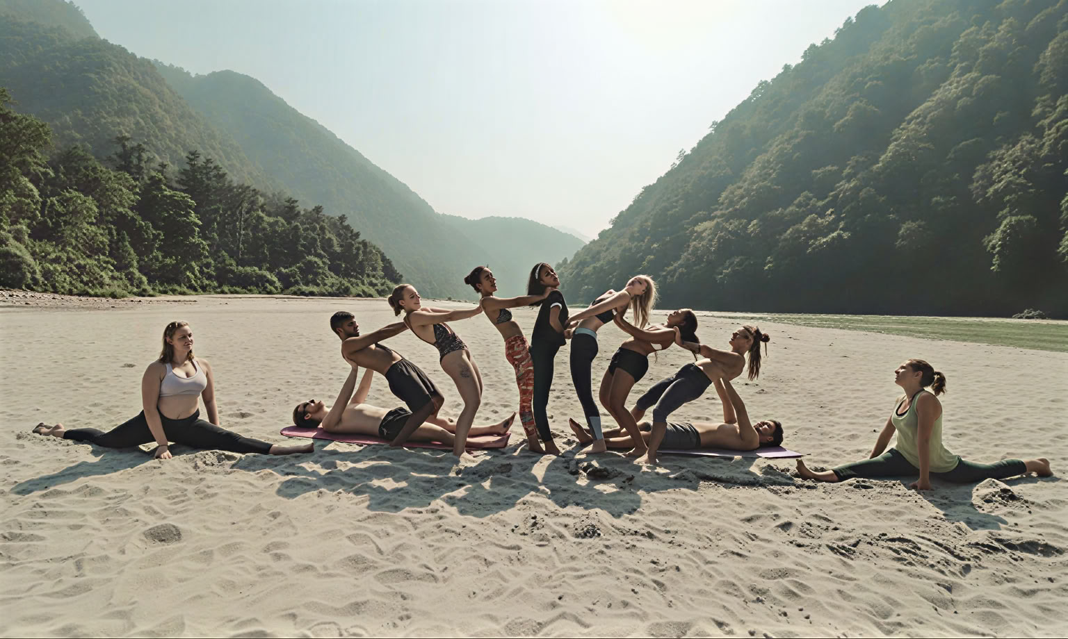 Aerial Yoga Teacher Training in Rishikesh India