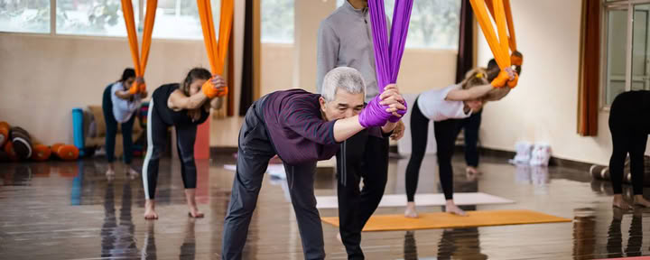 Aerial Yoga Teacher Training in Rishikesh India