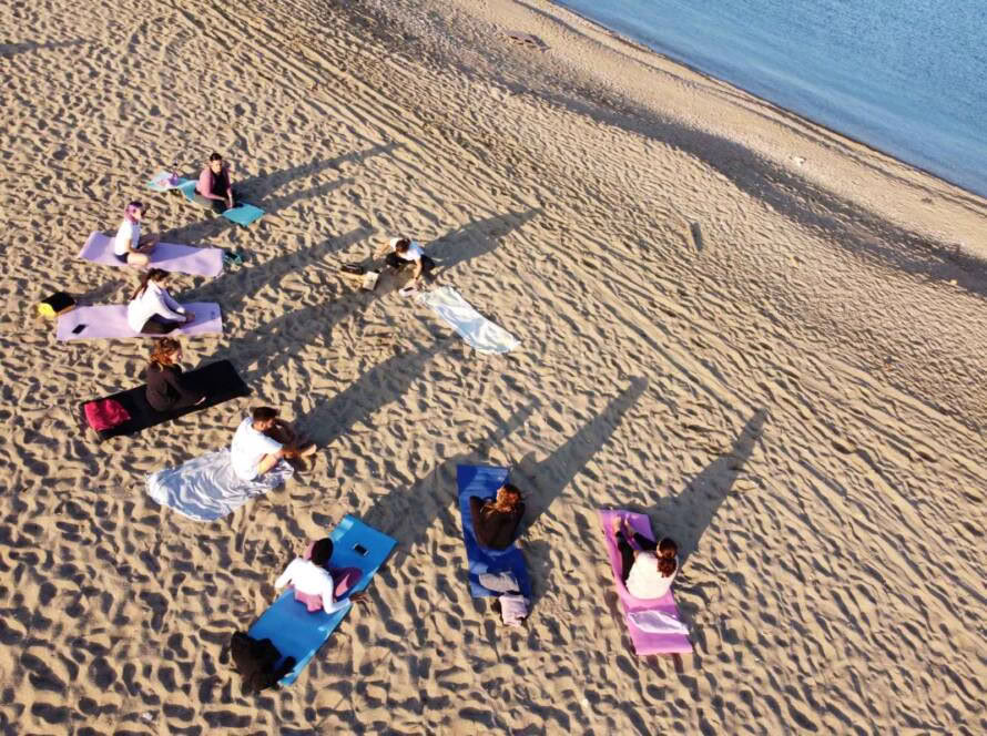 Bachelorette Yoga