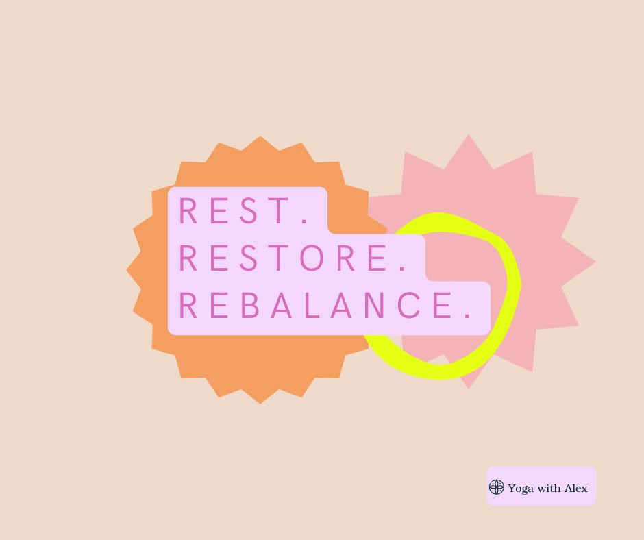 REST. RESTORE. RE-BALANCE & SOUNDBATH