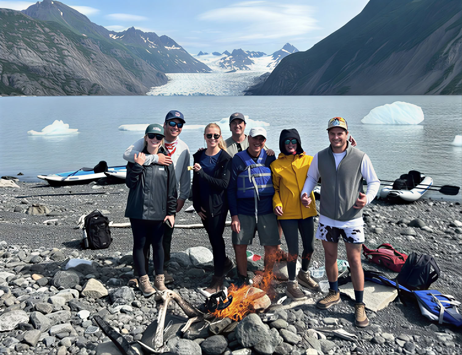Glacier Lake Kayaking