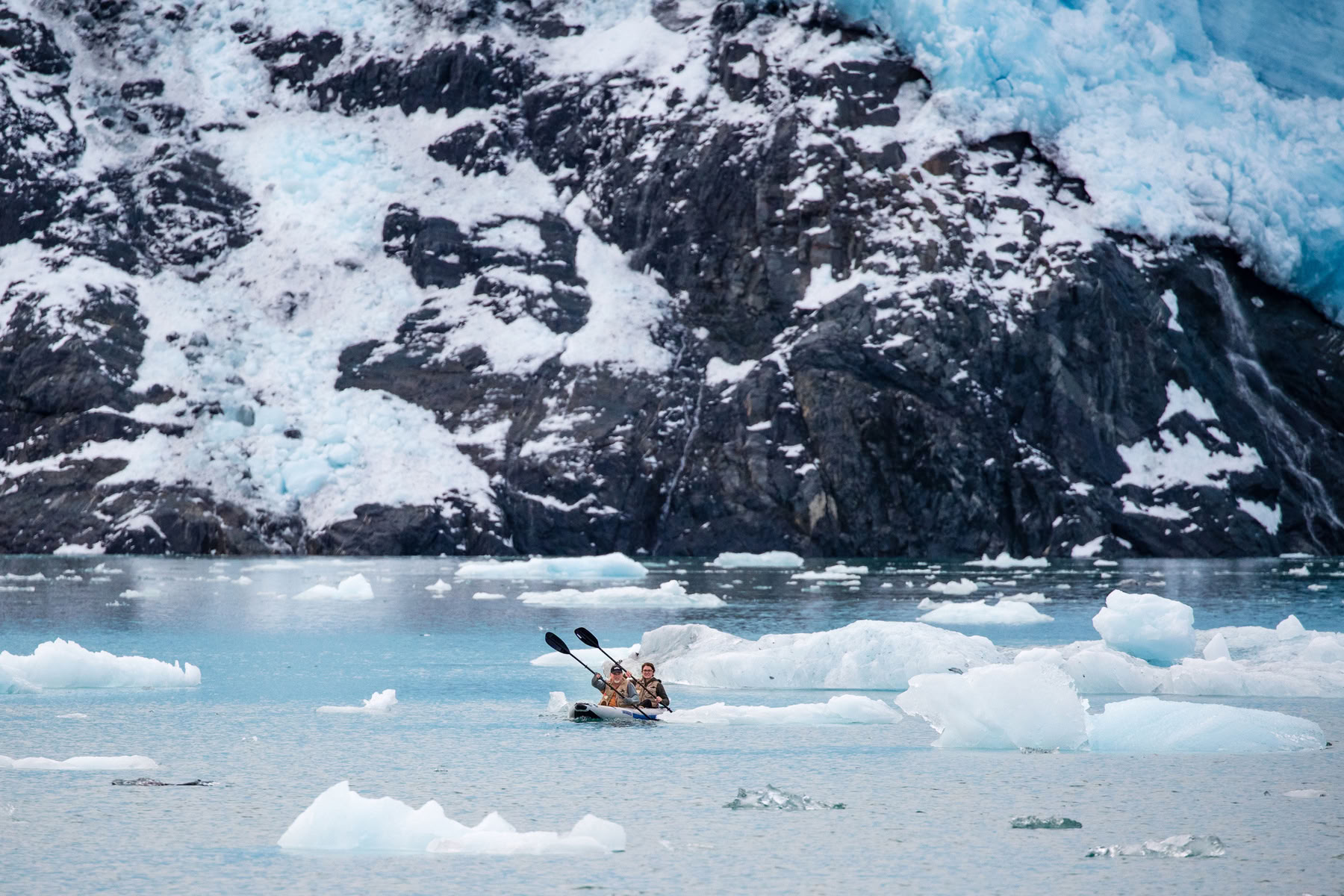 Glacier Lake Kayaking