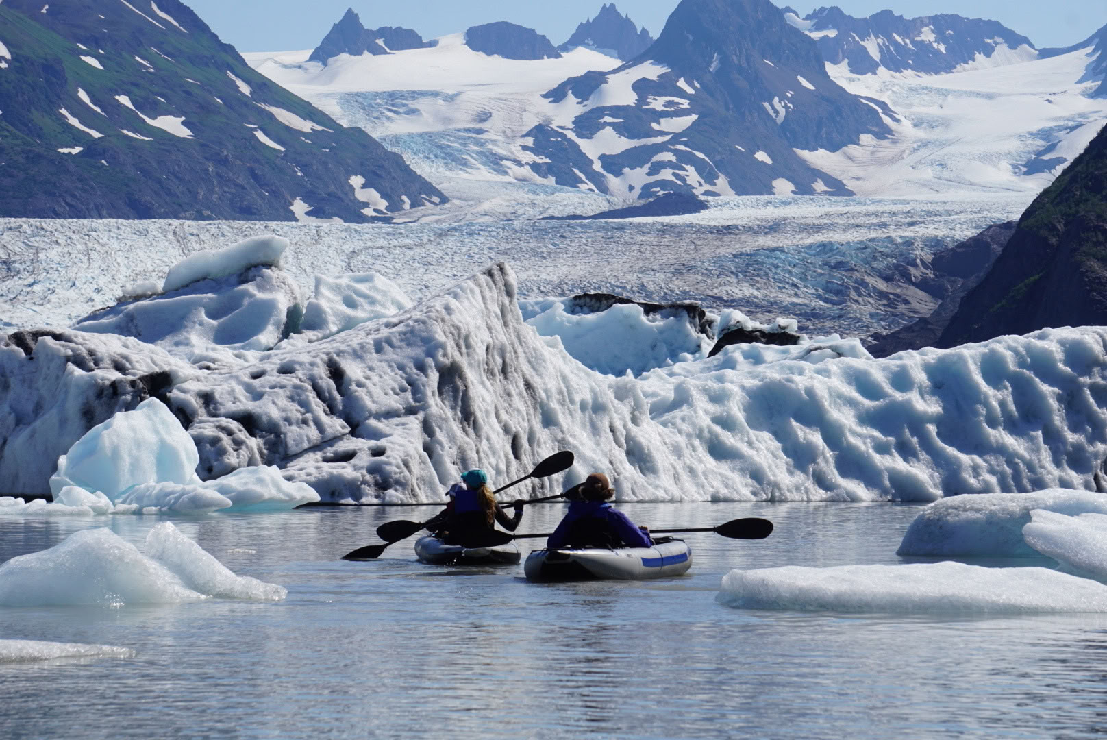 Glacier Lake Kayaking