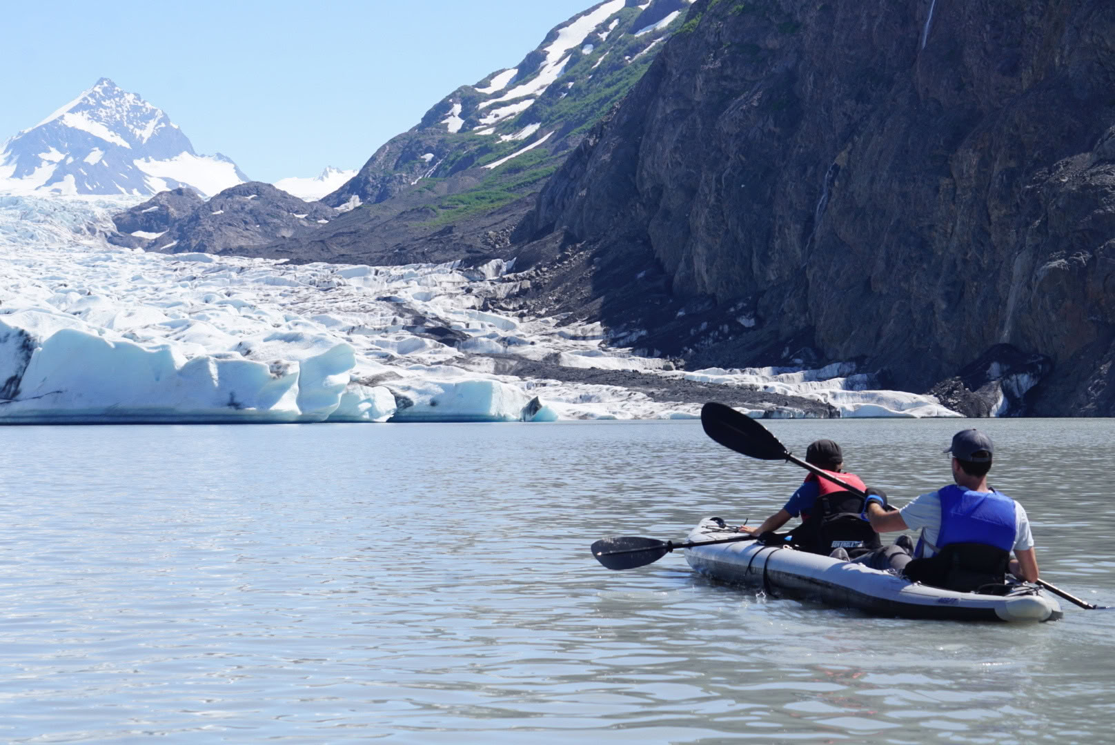Glacier Lake Kayaking