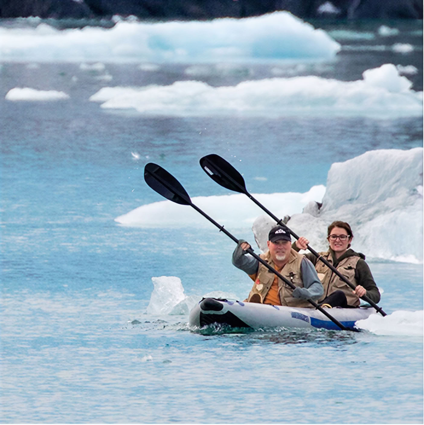 Glacier Lake Kayaking