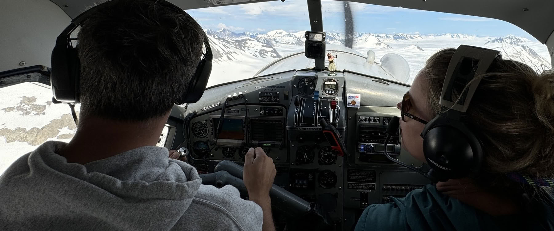 Gold Panning and Glacier Flight