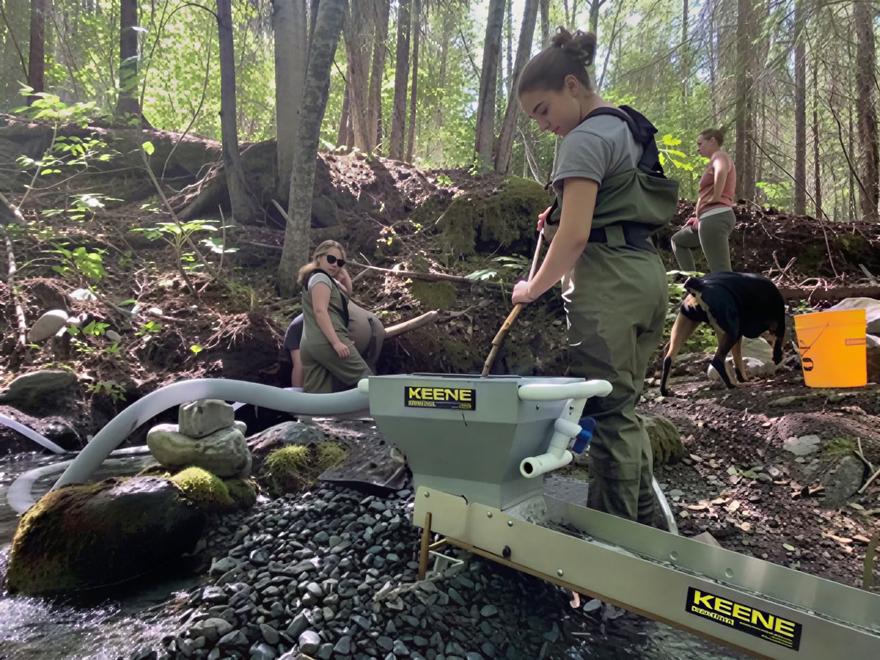 Gold Panning and Glacier Flight