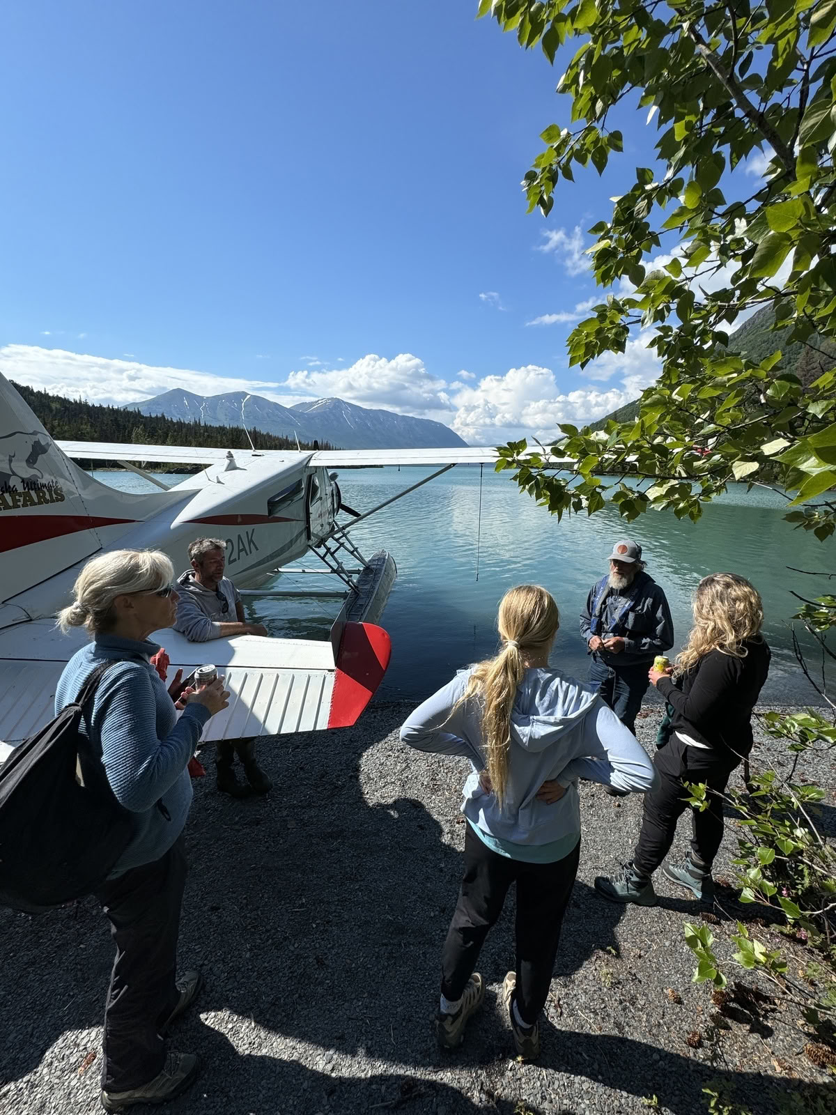 Gold Panning and Glacier Flight