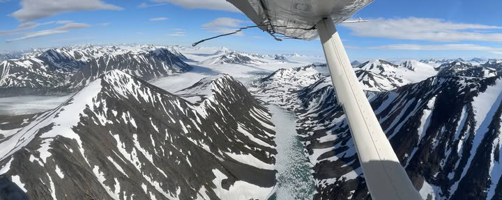 Gold Panning and Glacier Flight