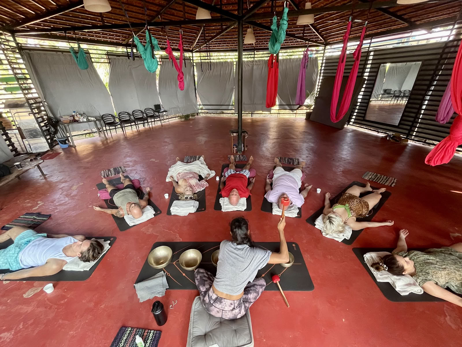 OM Studio Agonda - Aerial Yoga and Sound Healing in Goa