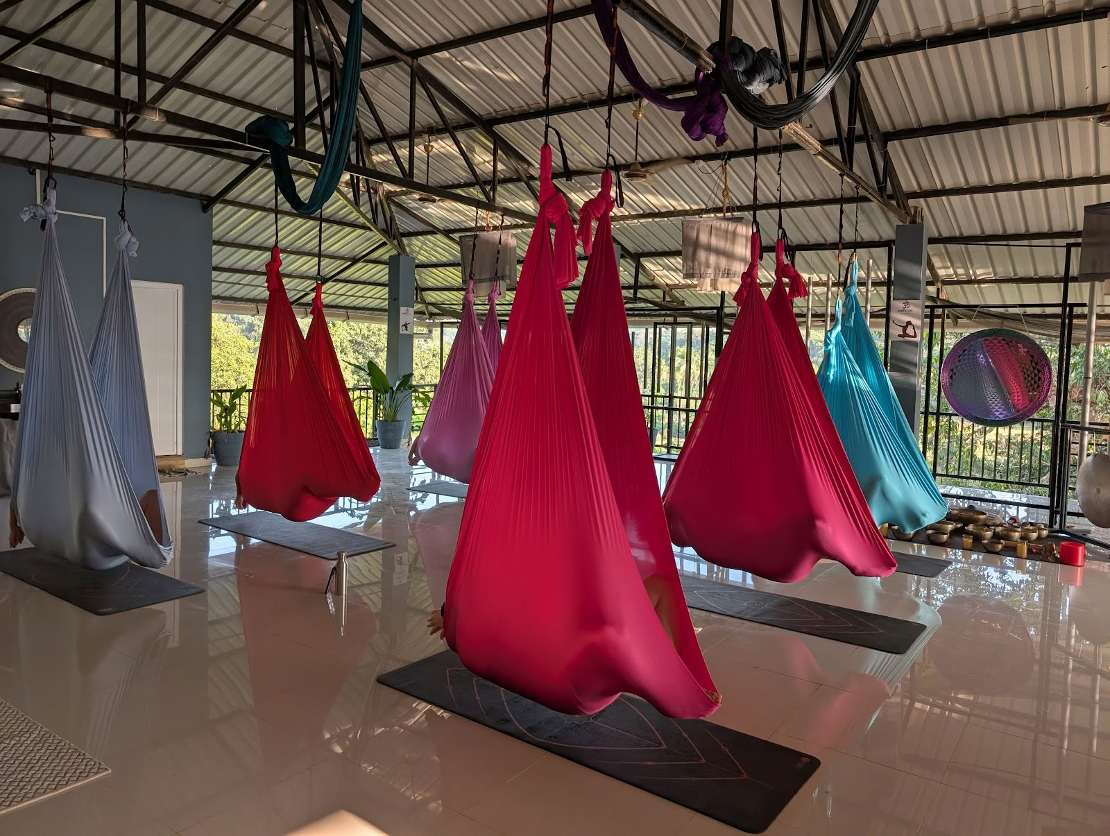 OM Studio Agonda - Aerial Yoga and Sound Healing in Goa