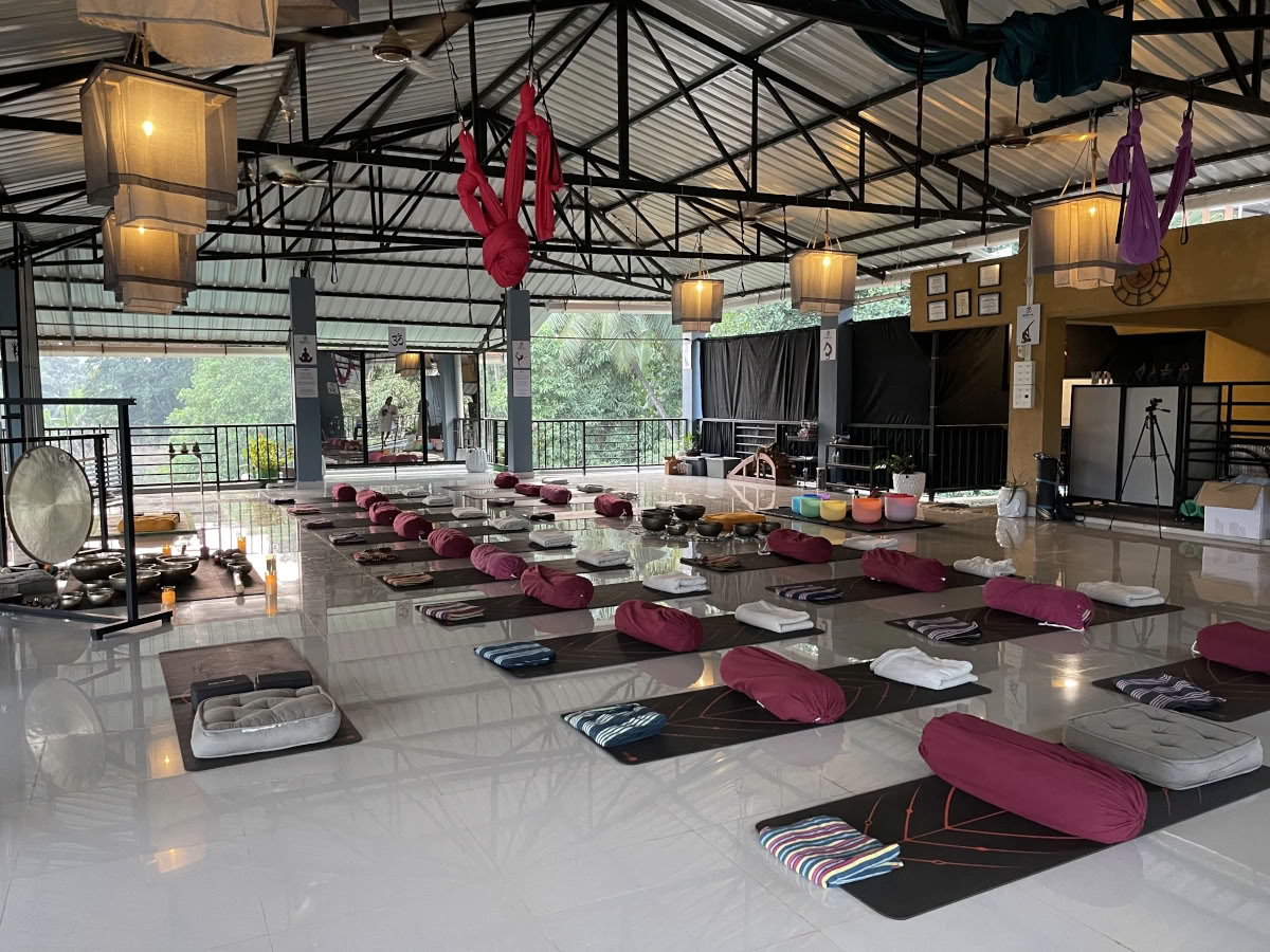 OM Studio Agonda - Aerial Yoga and Sound Healing in Goa