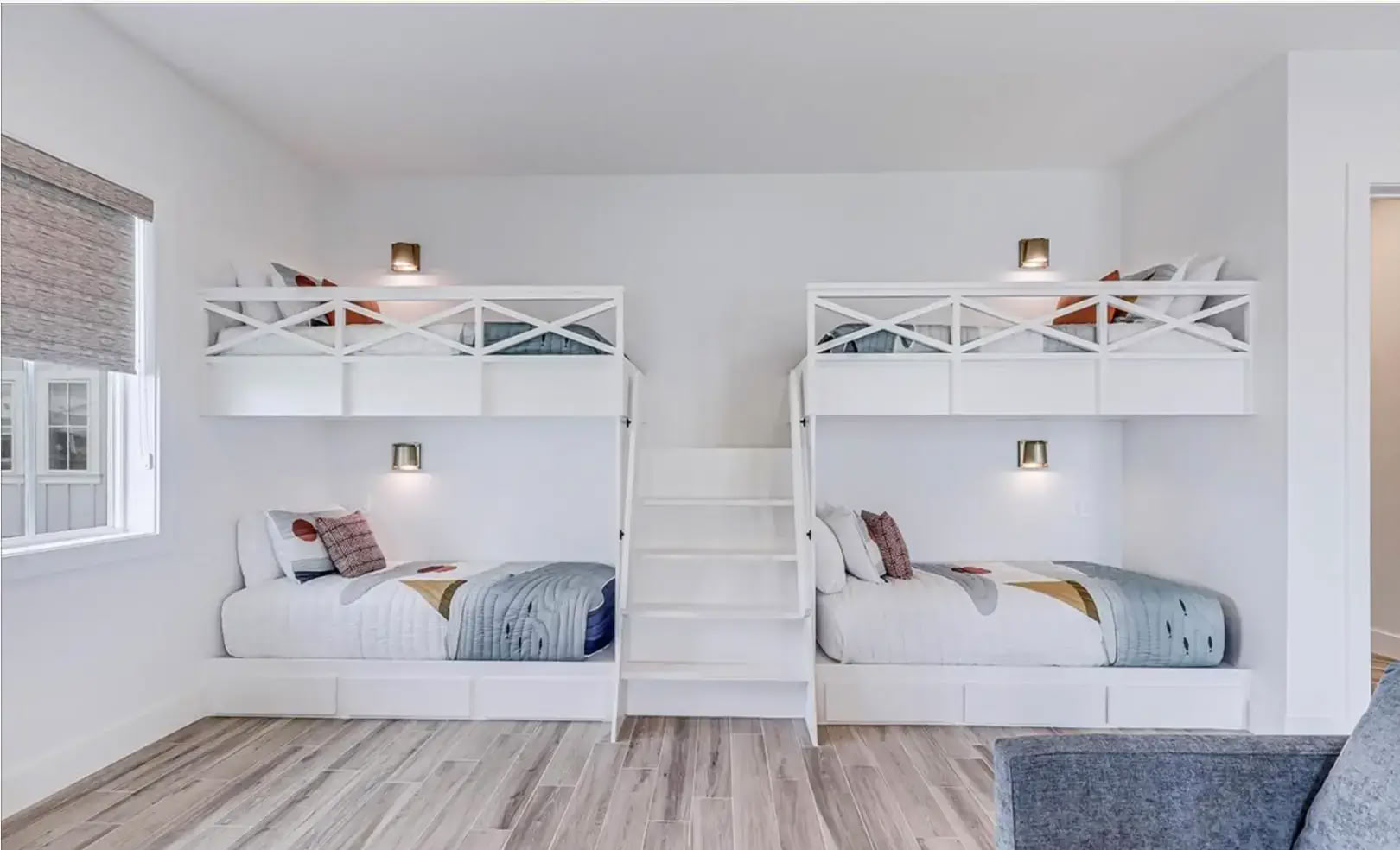 Twin Bunk Room with Shared Bath