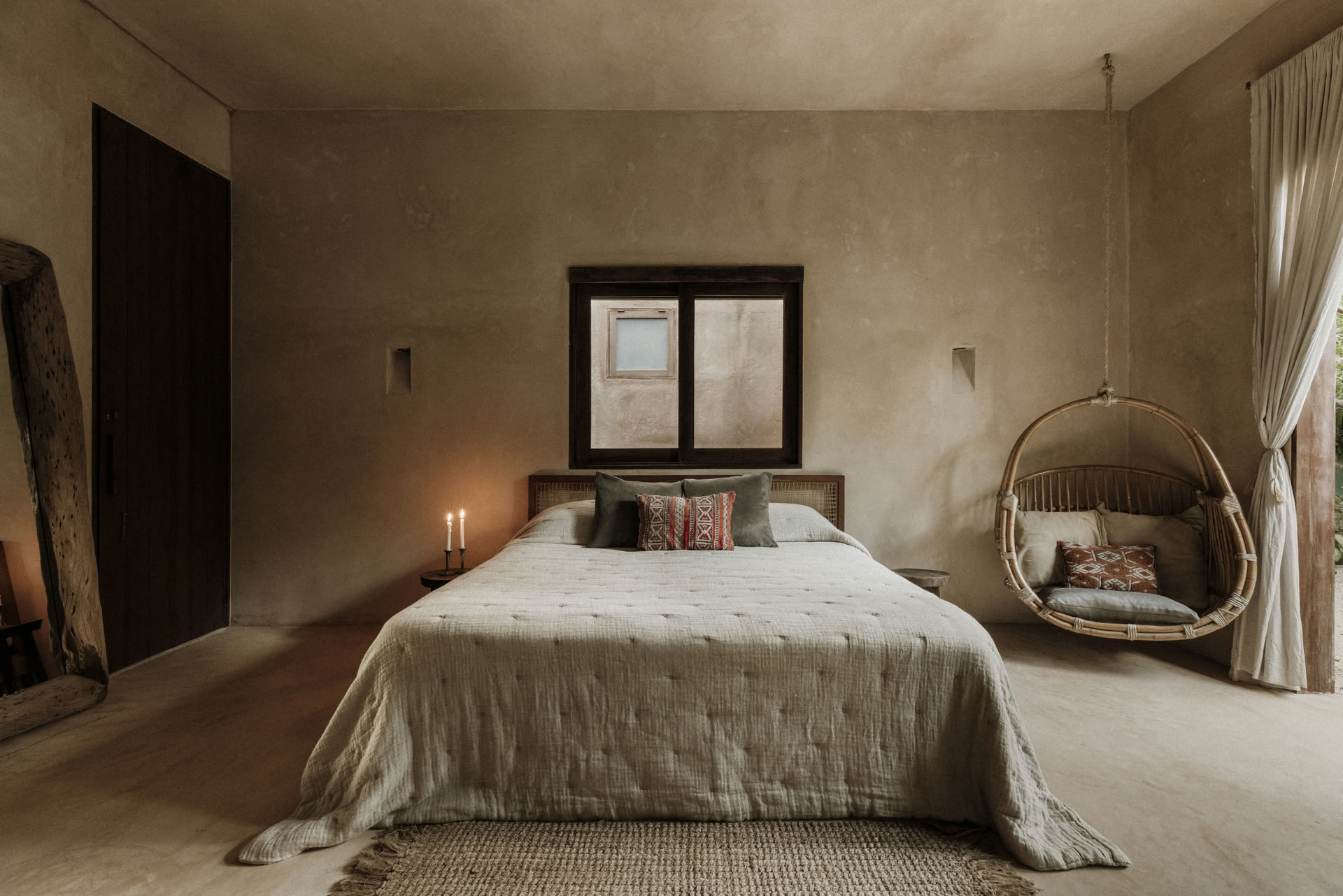 Main bedroom with private garden