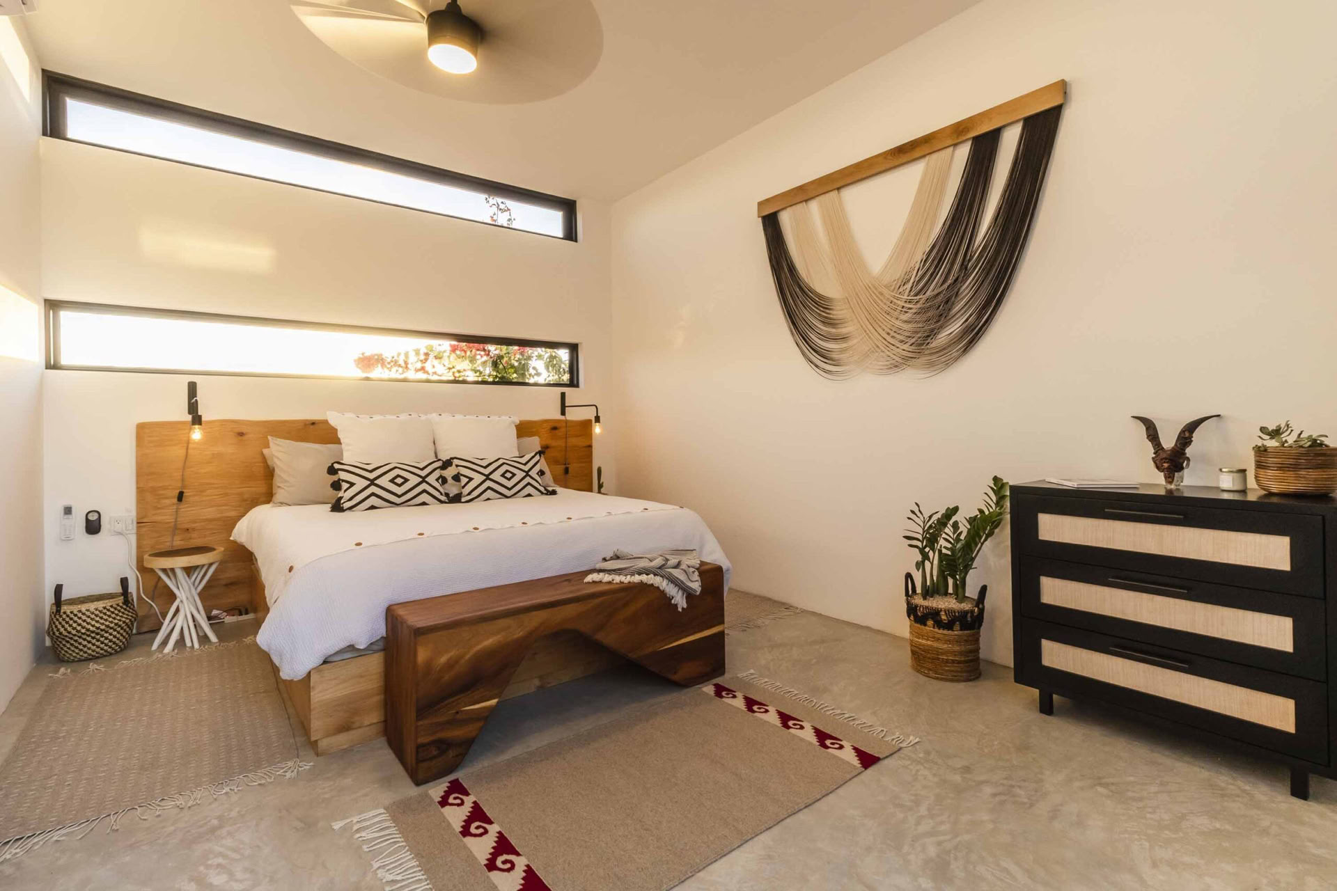 Casita King Room + Bathroom
