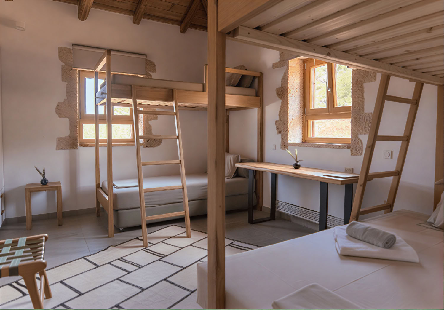 Mountain View Quadruple Room
