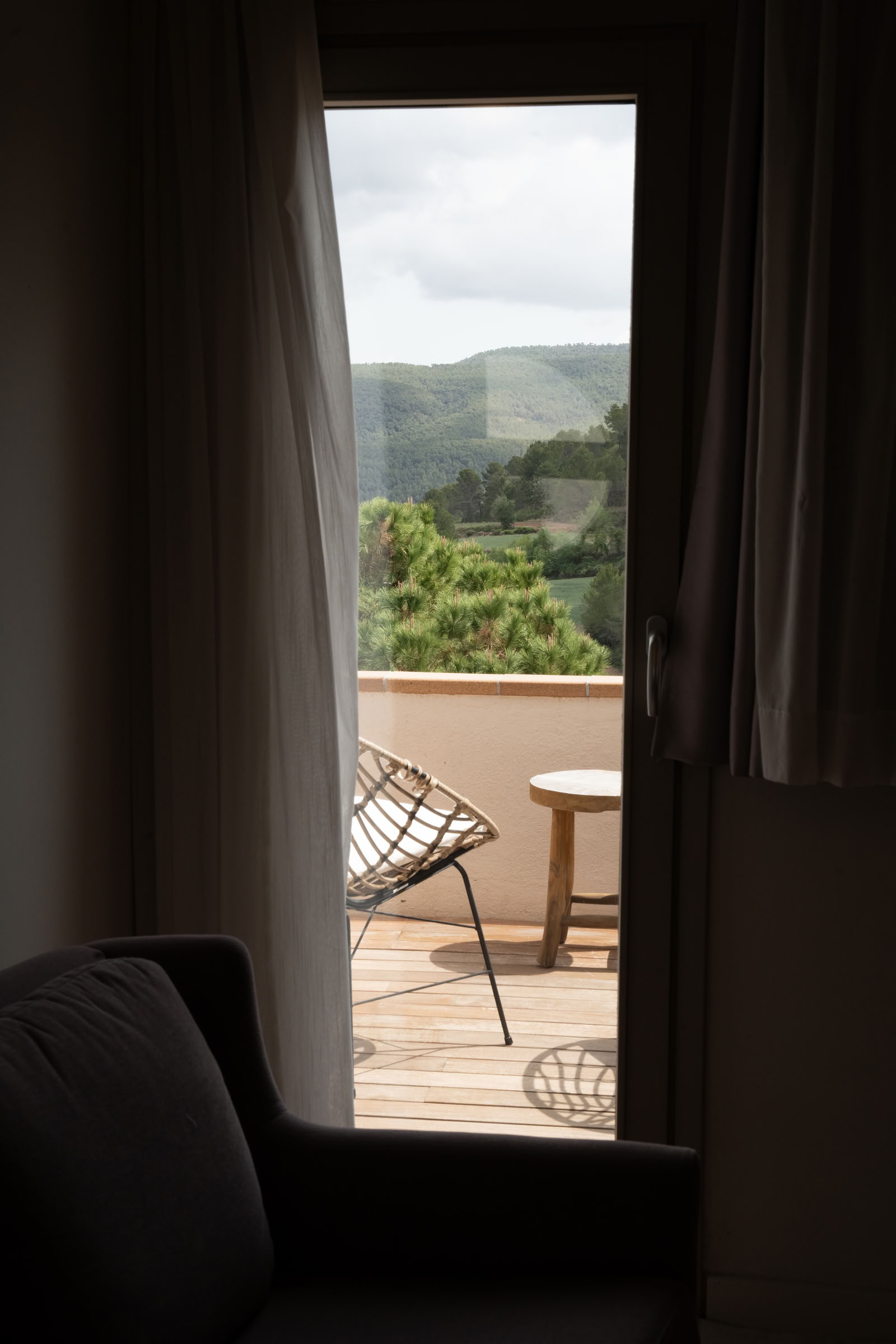 Private suite with the balcony