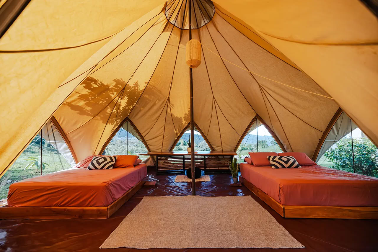 Private Single Glamping Tent