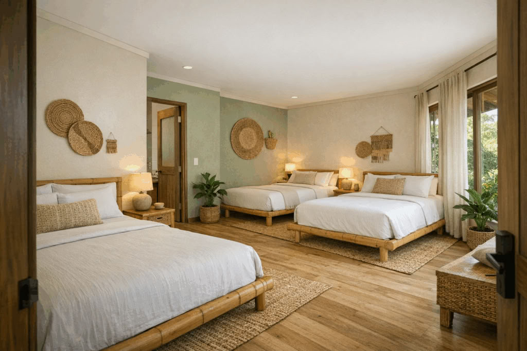 Garden Triple Room (No Balcony)