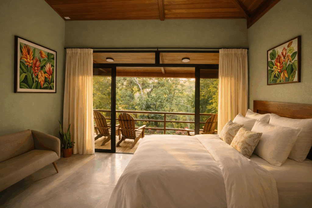 Rainforest Single Room (Shared Bathroom)