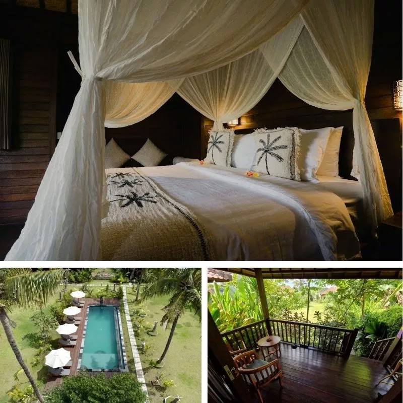 Sunset Star Huts - Double Bedroom