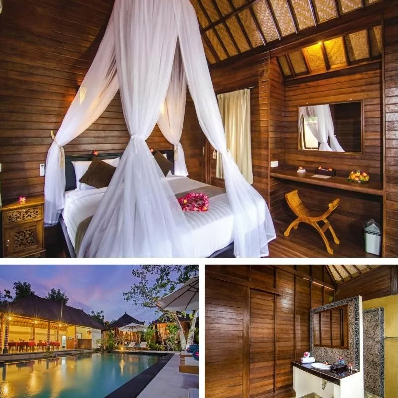 Casava Lembongan Bungalows - Double Bedroom