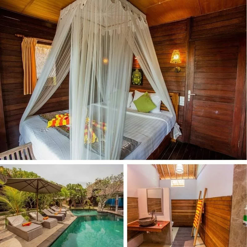 Nanuk's Bungalow Lembongan - Double Bedroom