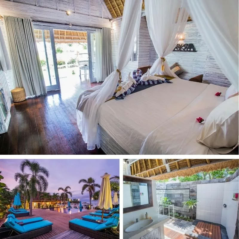 Bay Shore Huts Lembongan - Double Bedroom