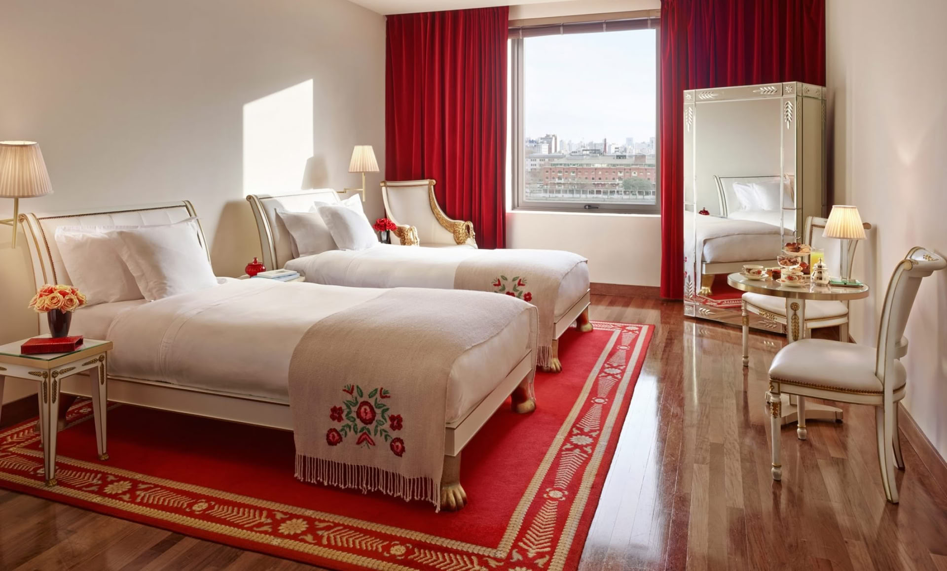 Skyline View Twin Room