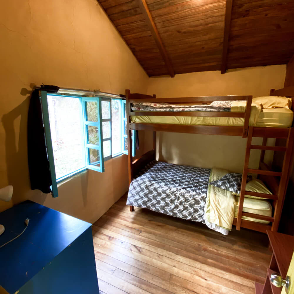 Shared Cabins with River View