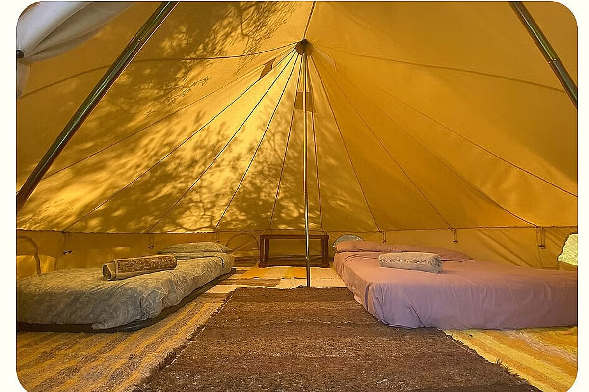Shared Bell Tent (2 people)